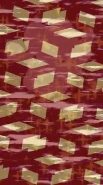 Lüks hareket projeleri için soyut tasarım stili animasyonu olan üst düzey dijital doku