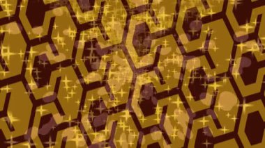 Lüks hareket projeleri için soyut tasarım stili animasyonu olan üst düzey dijital doku