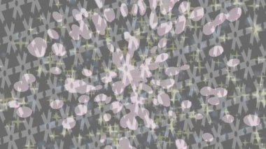 Dijital doku yüzey tasarım biçimi ile modern video animasyonu için gelişmiş hareket grafikleri