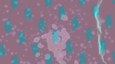 Organik desenli yüzey giriş stili video film sanatı ile soyut arkaplan tasarımı