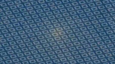 Soyut hareket desenli fütüristik video üretimi için dinamik dijital arkaplan