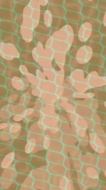 Benzersiz video giriş tasarımı projeleri için detaylı yüzey kalıbı film animasyon stili grafik girişi