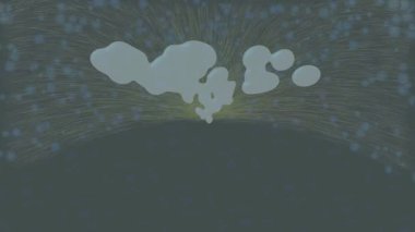 Benzersiz hareket dokusu tasarım sanatı ile profesyonel video düzenleme için modern soyut grafikler