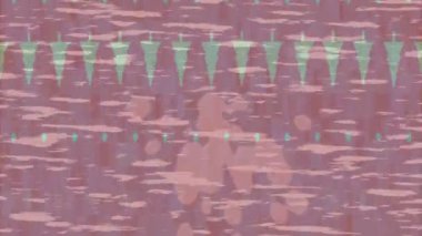 Lüks hareket projeleri için soyut tasarım stili animasyonu olan üst düzey dijital doku