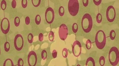 Benzersiz video giriş tasarımı projeleri için detaylı yüzey kalıbı film animasyon stili grafik girişi