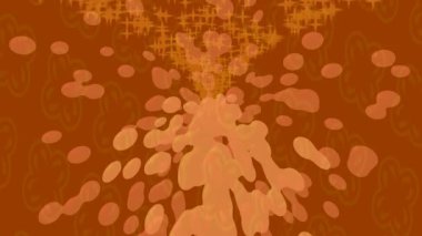 Benzersiz hareket grafikleri tasarım sanatına sahip yaratıcı film üretimi için özet bir arkaplan