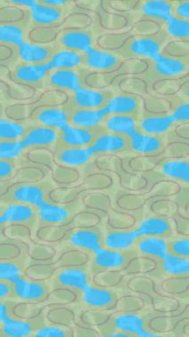 Dijital doku yüzey tasarım biçimi ile modern video animasyonu için gelişmiş hareket grafikleri