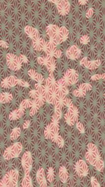 Soyut hareket desenli fütüristik video üretimi için dinamik dijital arkaplan