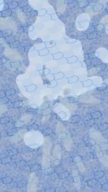 Lüks hareket projeleri için soyut tasarım stili animasyonu olan üst düzey dijital doku