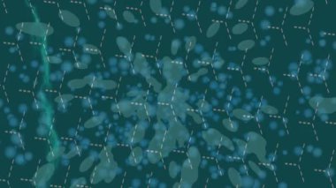 Organik desenli yüzey giriş stili video film sanatı ile soyut arkaplan tasarımı