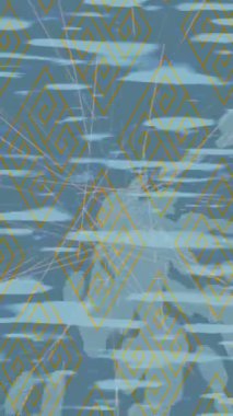 Modern medya üretimi için fütüristik dijital soyut doku sinematik tarz hareketli grafik ögesi