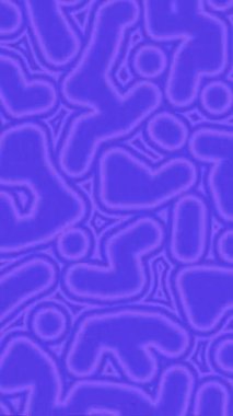 Benzersiz dijital animasyon tarzı grafikleri olan yaratıcı ortam tasarımı için yenilikçi hareket dokusu