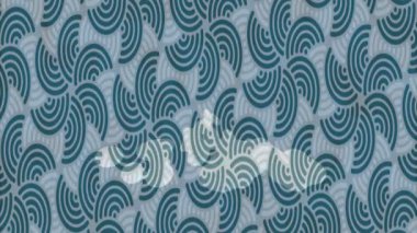 Benzersiz video giriş tasarımı projeleri için detaylı yüzey kalıbı film animasyon stili grafik girişi