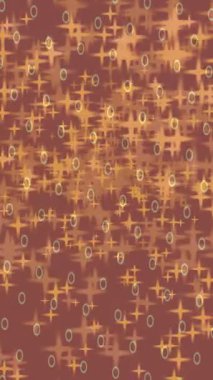 Benzersiz video giriş tasarımı projeleri için detaylı yüzey kalıbı film animasyon stili grafik girişi