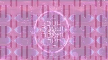 Estetik doku arkaplan tasarımı renkli hareket grafikleri ile moda film giriş profosyoneli