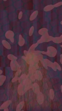 Benzersiz hareket dokusu tasarım sanatı ile profesyonel video düzenleme için modern soyut grafikler