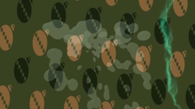 Lüks hareket projeleri için soyut tasarım stili animasyonu olan üst düzey dijital doku