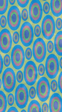 Benzersiz dijital animasyon tarzı grafikleri olan yaratıcı ortam tasarımı için yenilikçi hareket dokusu