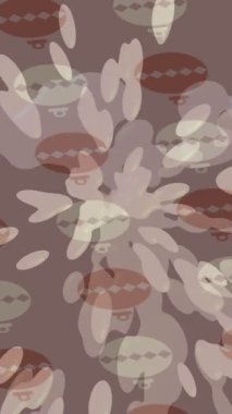 Soyut hareket desenli fütüristik video üretimi için dinamik dijital arkaplan