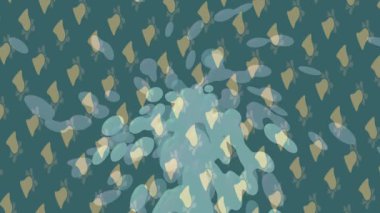 Lüks hareket projeleri için soyut tasarım stili animasyonu olan üst düzey dijital doku