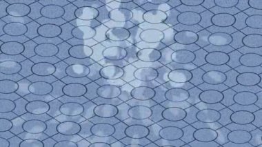 Dijital doku yüzey tasarım biçimi ile modern video animasyonu için gelişmiş hareket grafikleri