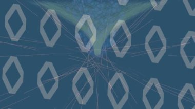 Organik desenli yüzey giriş stili video film sanatı ile soyut arkaplan tasarımı