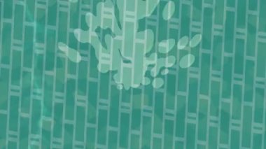 Yaratıcı video düzenleme film arkaplan tasarımı için minimalist organik hareket grafikleri