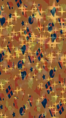 Estetik doku arkaplan tasarımı renkli hareket grafikleri ile moda film giriş profosyoneli