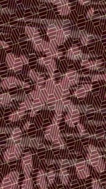 Soyut hareket desenli fütüristik video üretimi için dinamik dijital arkaplan