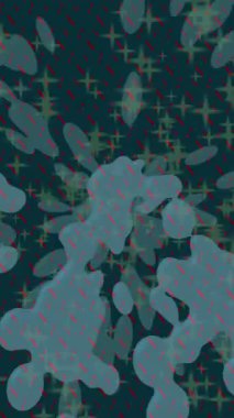 Benzersiz dijital animasyon tarzı grafikleri olan yaratıcı ortam tasarımı için yenilikçi hareket dokusu