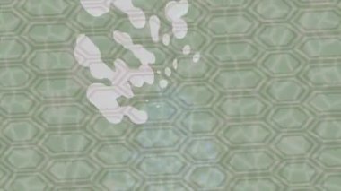 Yaratıcı video düzenleme film tasarımı için benzersiz hareket grafikleri biçimi giriş hareketi video pro