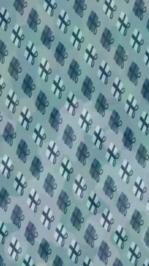 Benzersiz video giriş tasarımı projeleri için detaylı yüzey kalıbı film animasyon stili grafik girişi