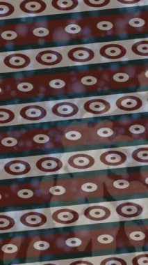 Organik desenli yüzey giriş stili video film sanatı ile soyut arkaplan tasarımı