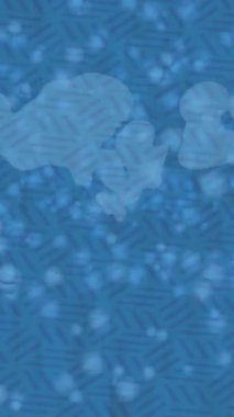 Soyut hareket desenli fütüristik video üretimi için dinamik dijital arkaplan