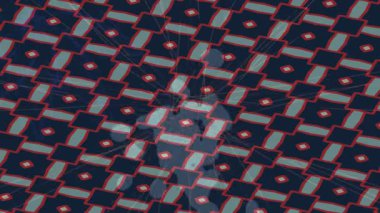 Estetik doku arkaplan tasarımı renkli hareket grafikleri ile moda film giriş profosyoneli