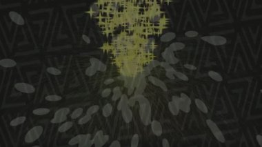 Profesyonel video projeleri sanat tarzı için organik hareketli arkaplan tasarımı