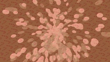 Benzersiz hareket grafikleri tasarım sanatına sahip yaratıcı film üretimi için özet bir arkaplan