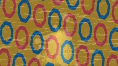 Lüks hareket projeleri için soyut tasarım stili animasyonu olan üst düzey dijital doku