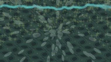 Benzersiz hareket grafikleri tasarım sanatına sahip yaratıcı film üretimi için özet bir arkaplan