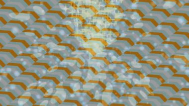 Benzersiz hareket grafikleri tasarım sanatına sahip yaratıcı film üretimi için özet bir arkaplan