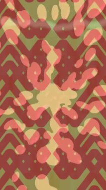 Benzersiz video giriş tasarımı projeleri için detaylı yüzey kalıbı film animasyon stili grafik girişi