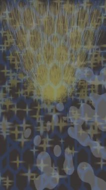 Benzersiz video giriş tasarımı projeleri için detaylı yüzey kalıbı film animasyon stili grafik girişi