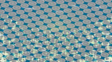 Benzersiz video giriş tasarımı projeleri için detaylı yüzey kalıbı film animasyon stili grafik girişi