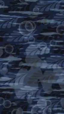 Lüks hareket projeleri için soyut tasarım stili animasyonu olan üst düzey dijital doku