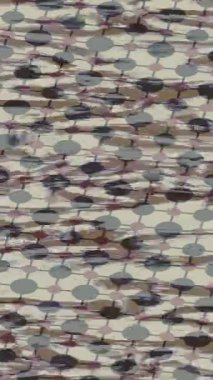 Benzersiz dijital animasyon tarzı grafikleri olan yaratıcı ortam tasarımı için yenilikçi hareket dokusu