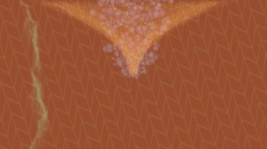 Profesyonel video projeleri sanat tarzı için organik hareketli arkaplan tasarımı