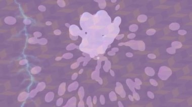 Benzersiz hareket grafikleri tasarım sanatına sahip yaratıcı film üretimi için özet bir arkaplan