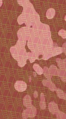 Benzersiz video giriş tasarımı projeleri için detaylı yüzey kalıbı film animasyon stili grafik girişi