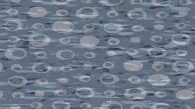 Benzersiz dijital animasyon tarzı grafikleri olan yaratıcı ortam tasarımı için yenilikçi hareket dokusu