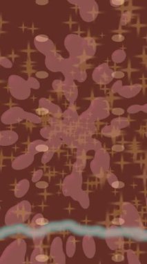 Soyut hareket desenli fütüristik video üretimi için dinamik dijital arkaplan